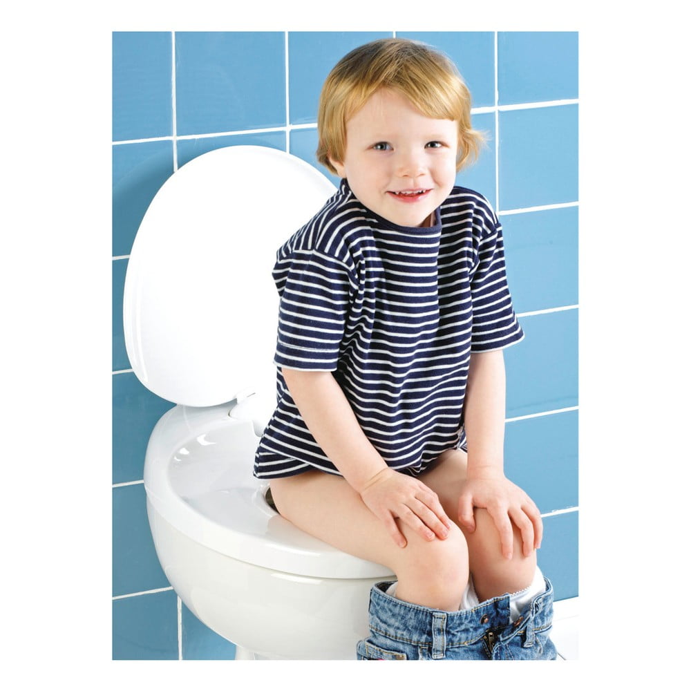 Capac toaleta si WC 2 in 1, pentru adulti, adaptor copii, inchidere silentioasa, lenta, polipropilena, alb