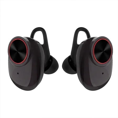 Casti bluetooth wireless, bluetooth 5.0, audio in-ear, handsfree, compatibile android & iOS, negru