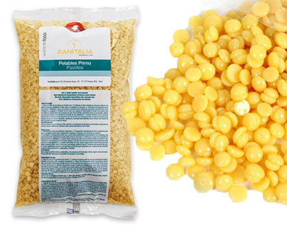 Ceara epilare, granule, ceara de epilare, elastica, Xanitalia, galbena, 500gr