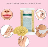 Ceara epilare, granule, ceara de epilare, elastica, Xanitalia, galbena, 500gr