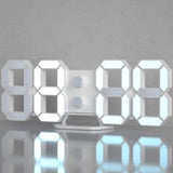 Ceas multifunctional cu LED si proiectie, alarma digitala, afisaj LCD temperatura, spatial, pentru masa sau perete, mod noapte/zi, 23x1.5 cm - BUZ.RO