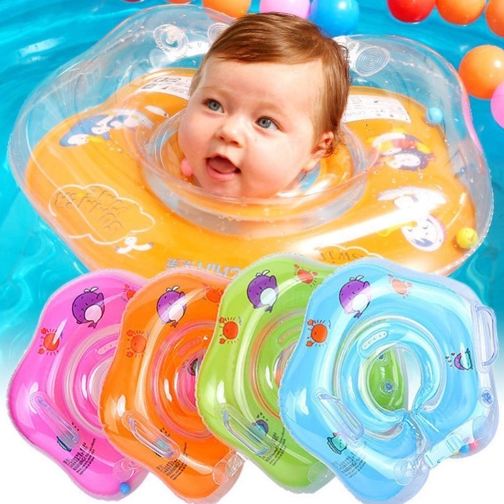 Colac de gat pentru bebelusi, cu bile zornaitoare, colorate, hipoalergenic, albastru