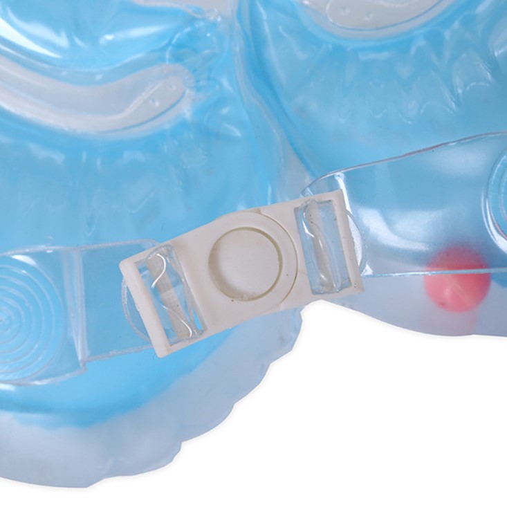 Colac de gat pentru bebelusi, cu bile zornaitoare colorate, hipoalergenic