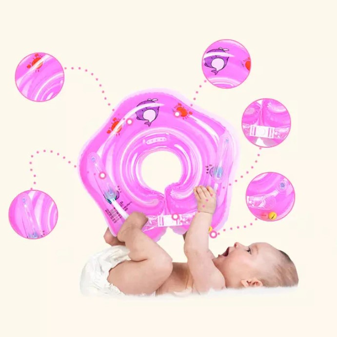 Colac de gat pentru bebelusi, cu bile zornaitoare colorate, hipoalergenic