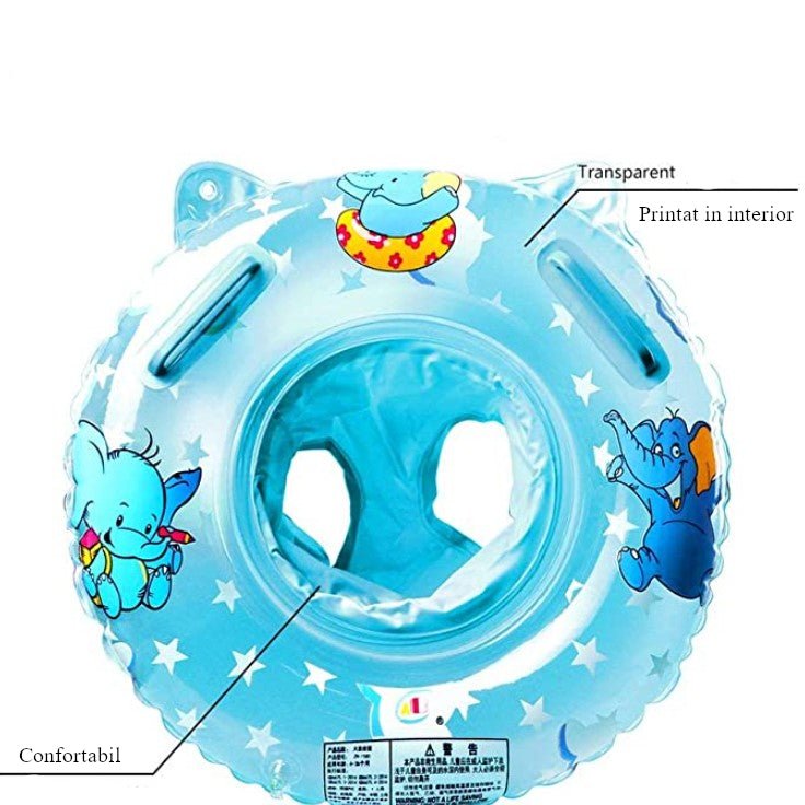 Colac piscina/mare , inot copii/bebelusi cu manere, gonflabil, colac cu chilot, hipoalergic - BUZ.RO