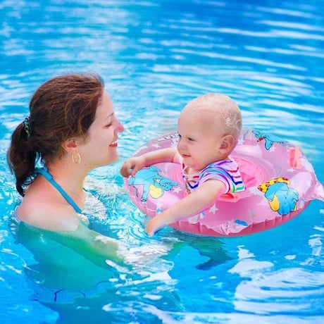 Colac piscina/mare , inot copii/bebelusi cu manere, gonflabil, colac cu chilot, hipoalergic - BUZ.RO