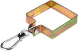 Colier carlig leagan carabiniera fixare ginda 90 x 90 scranciob conector din metal suporta 100 kg - gold - BUZ.RO
