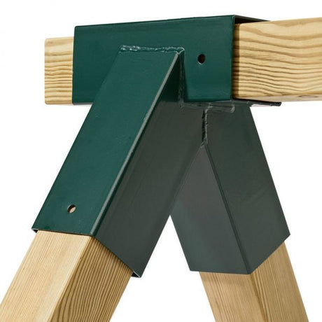 Coltar forma patrata, leagan unghi oblic Verde pentru lemn - BUZ.RO