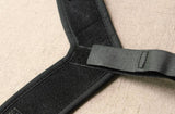 Corector Postura Reglabil Unisex – Suport Spate, Umeri și Coloana, Textil Confortabil, Negru - BUZ.RO