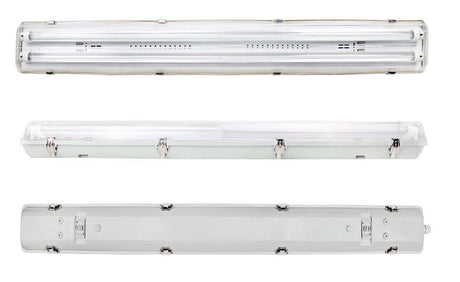 Corp de iluminat 18W interior / exterior, 4500k Lampă LED 18W, bară luminoasă pentru garaj, spalatorie auto și depozit 💡 - BUZ.RO