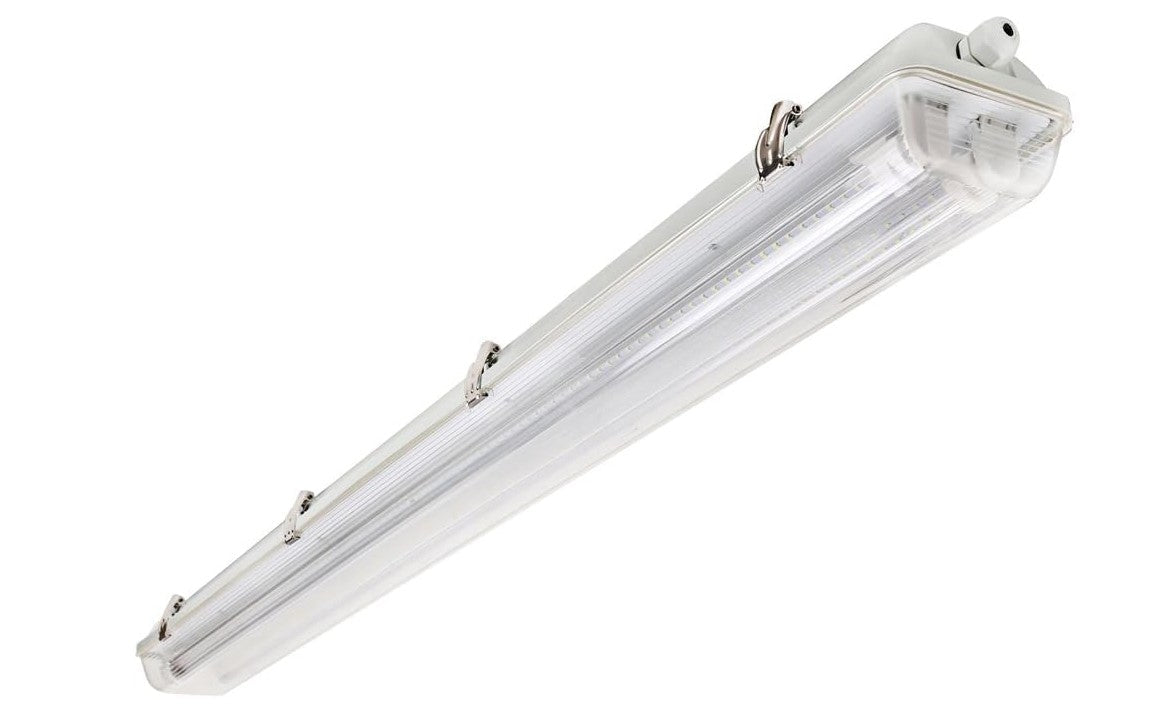 Corp de iluminat 18W interior / exterior, 4500k Lampă LED 18W, bară luminoasă pentru garaj, spalatorie auto și depozit 💡 - BUZ.RO