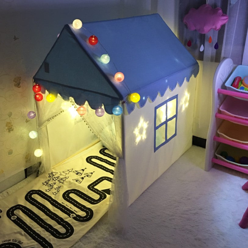 Cort copii, casuta copii, casuta de joaca, pentru copii, roz, 145x90x124 cm roz