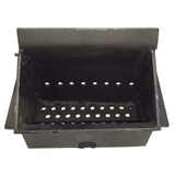 Creuzet (focar) din otel pentru centrale/termoseminee pe peleti,  intre 18KW si 40KW - Fornello, Koph, Sonotec,18.5x 11x 13.5 cm Intre 18KW- 30KW