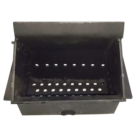 Creuzet (focar) din otel pentru centrale/termoseminee pe peleti,  intre 18KW si 40KW - Fornello, Koph, Sonotec,18.5x 11x 13.5 cm Intre 18KW- 30KW