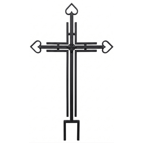 Cruce mormant |cimitir |metal 187 × 83 × 4 cm - BUZ.RO