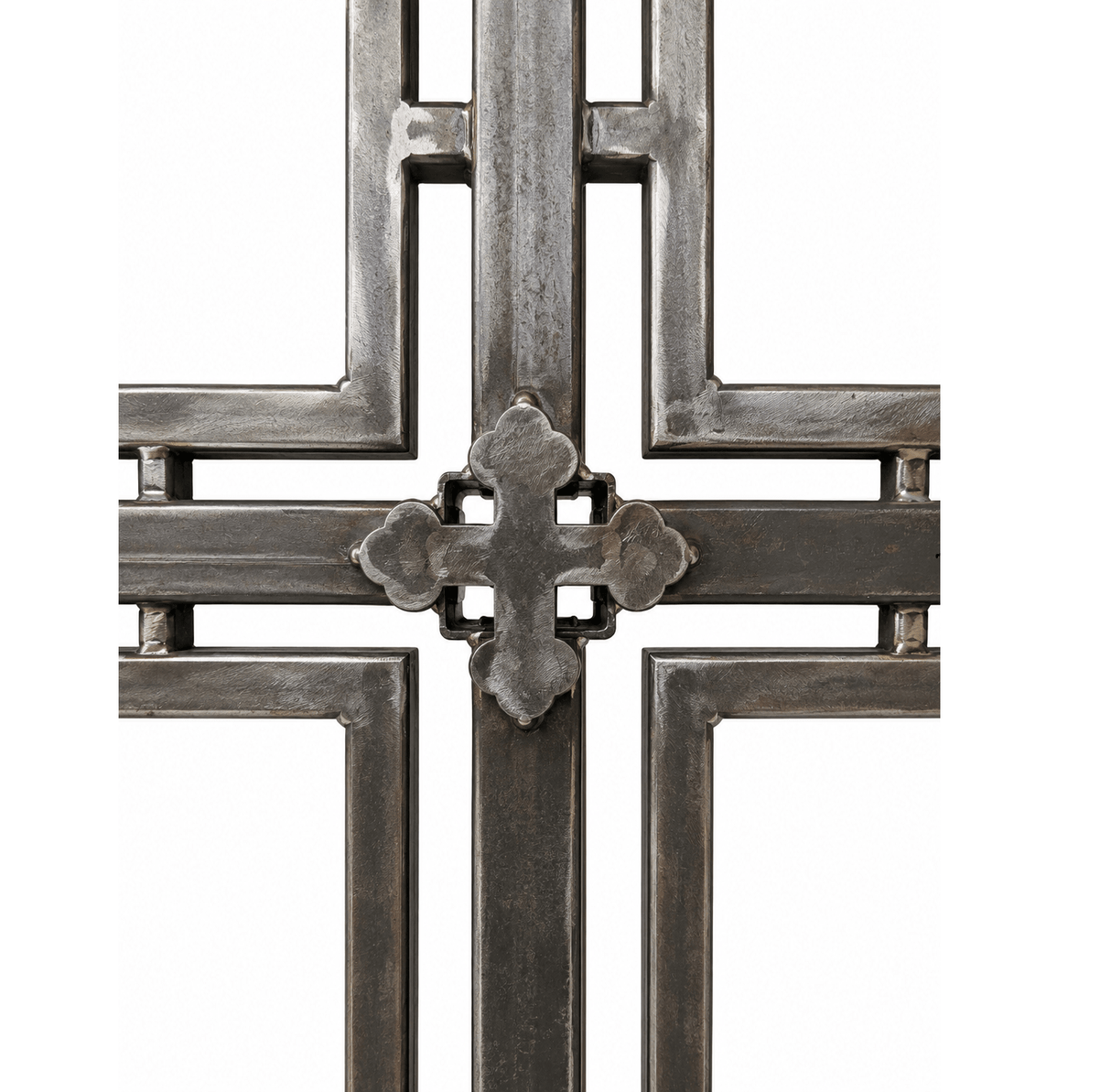 Cruce mormant |cimitir |metal 187 × 83 × 4 cm| vopsita - BUZ.RO
