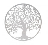 Decoratiune de perete living din metal, copacul vietii - BUZ.RO