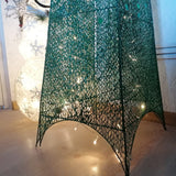 Decoratiune pentru Craciun, brad verde, luminos, cu stea in varf, instalatie LED, 182 cm