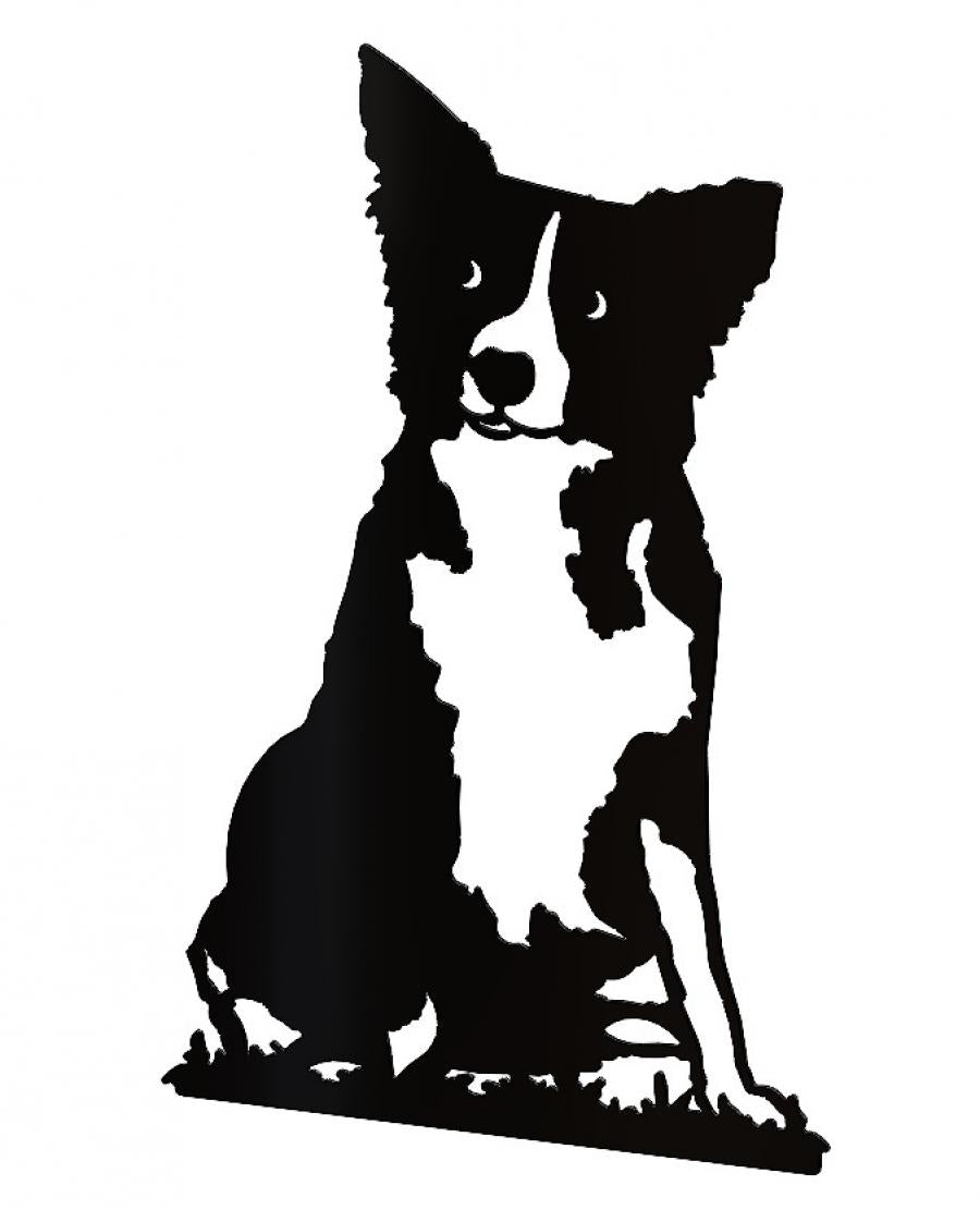 Decoratiune perete metal, model catel Max, 54.8x 30.3 cm