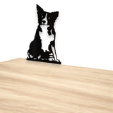 Decoratiune perete metal, model catel Max, 54.8x 30.3 cm - BUZ.RO