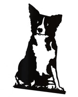 Decoratiune perete metal, model catel Max, 54.8x 30.3 cm - BUZ.RO