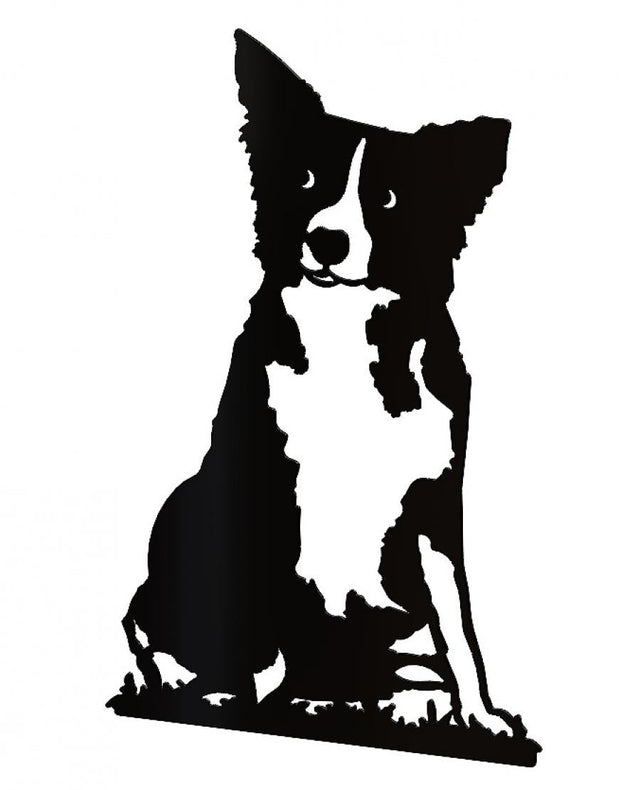 Decoratiune perete metal, model catel Max, 54.8x 30.3 cm - BUZ.RO