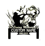 Decoratiuni gradina, decoratiuni exterior, personalizate, decoratiuni metal, ornamente gradina, vanator, text personalizat