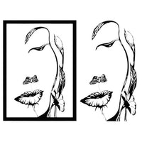 Decoratiuni perete, personalizate, decoratiuni perete metal, tablouri personalizate, cadouri personalizate, decoratiuni interior, chip de dama