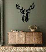 Decoratiuni perete, personalizate, decoratiuni perete metal, tablouri personalizate, cadouri personalizate, decoratiuni interior, cerb - BUZ.RO
