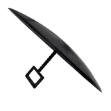 Disc gratar OTEL curbat / adanc 46 cm, cu maner - BUZ.RO