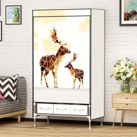 Dulap haine, dulap incaltaminte, 90x45x160 cm, alb, model cu cerb