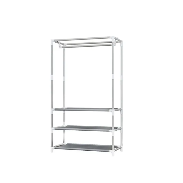 Dulap haine, dulap incaltaminte, 90x45x160 cm, alb, model cu cerb
