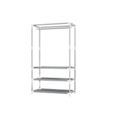 Dulap haine, dulap incaltaminte, 90x45x160 cm, alb, model cu cerb