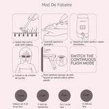 Epilator IPL, 300000 pulsatii, 5 trepte de intensitate, senzor piele, ochelari protectie - BUZ.RO