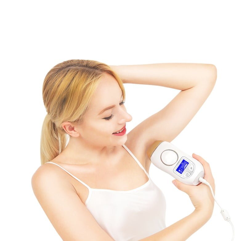 Epilator IPL, epilare definitiva, cu LCD, 3 in 1, 400.000 pulsatii, 5 trepte - BUZ.RO