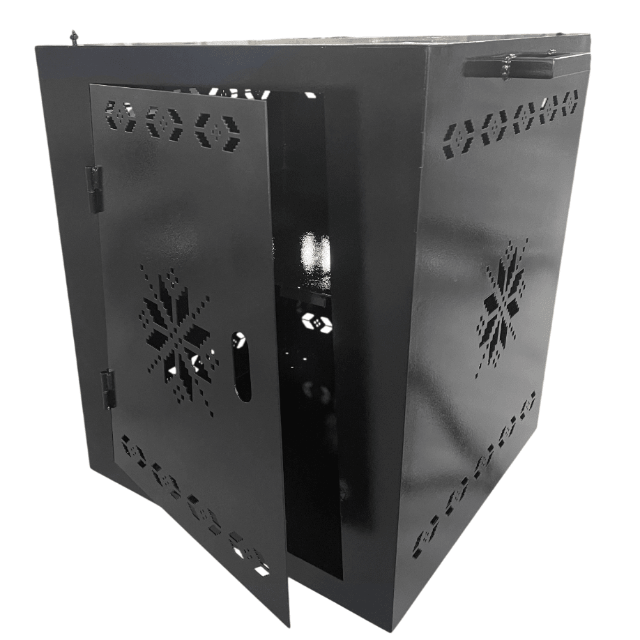 Fire Pit, Gratar cu plita 95x 95 cm din otel 10 mm pe lemne, pentru gradina sau terasa+ grill detasabil, FARA BLAT DE LEMN - BUZ.RO