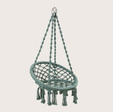 Fotoliu suspendat, Hamac tip scaun, din bumbac, suspendat, pentru interior sau terasa - BUZ.RO