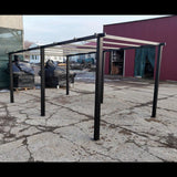 Garaj,Pergola,Pavilion de gradina,Acoperis Masina, Metal,Modular, 3 x 5 m - BUZ.RO