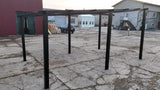 Garaj,Pergola,Pavilion de gradina,Acoperis Masina, Metal,Modular, 3 x 5 m - BUZ.RO
