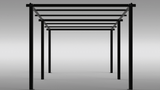 Garaj,Pergola,Pavilion de gradina,Acoperis Masina, Metal,Modular, 3 x 5 m - BUZ.RO