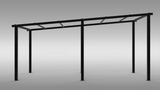 Garaj,Pergola,Pavilion de gradina,Acoperis Masina, Metal,Modular, 3 x 5 m - BUZ.RO