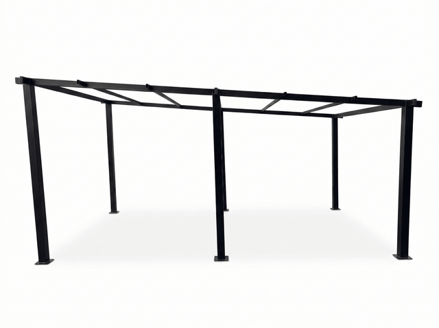 Garaj,Pergola,Pavilion de gradina,Acoperis Masina, Metal,Modular, 3 x 5 m - BUZ.RO