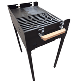 Gratar Gradina 3 mm+ plita, reglabil pe inaltime de gatire , 65X45X h95 CM - BUZ.RO