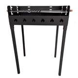 Gratar Gradina 3 mm+ plita, reglabil pe inaltime de gatire , 65X45X h95 CM - BUZ.RO