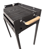 Gratar Gradina cu bare rotunde din otel Personalizabil , reglabil 65X45Xh95 CM - BUZ.RO
