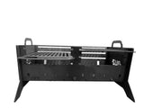 Gratar Gradina, din otel carbon, pentru camping, gradina, pliabil, 65.6x48.6x35.7cm, grosime 3mm - BUZ.RO