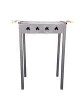 Gratar Gradina portabil 50 x 35 cm bare rotunde din otel 8mm , Personalizabil, Demontabil - BUZ.RO