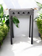 Gratar Gradina portabil 50 x 35 cm bare rotunde din otel 8mm , Personalizabil, Demontabil - BUZ.RO