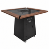 Gratar Gradina si Curte | Plita Otel 75x75 cm | Mobil pe Roti | Inaltator Ceaun Inclus - BUZ.RO