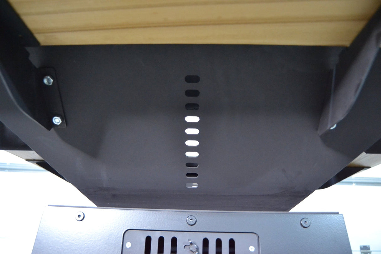 Gratar Gradina si Curte | Plita Otel 75x75 cm | Mobil pe Roti | Inaltator Ceaun Inclus - BUZ.RO